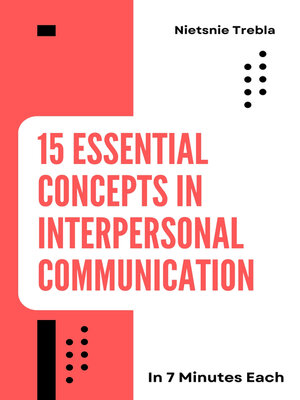 cover image of 15 Essential Concepts in Interpersonal Communication in 7 Minutes Each